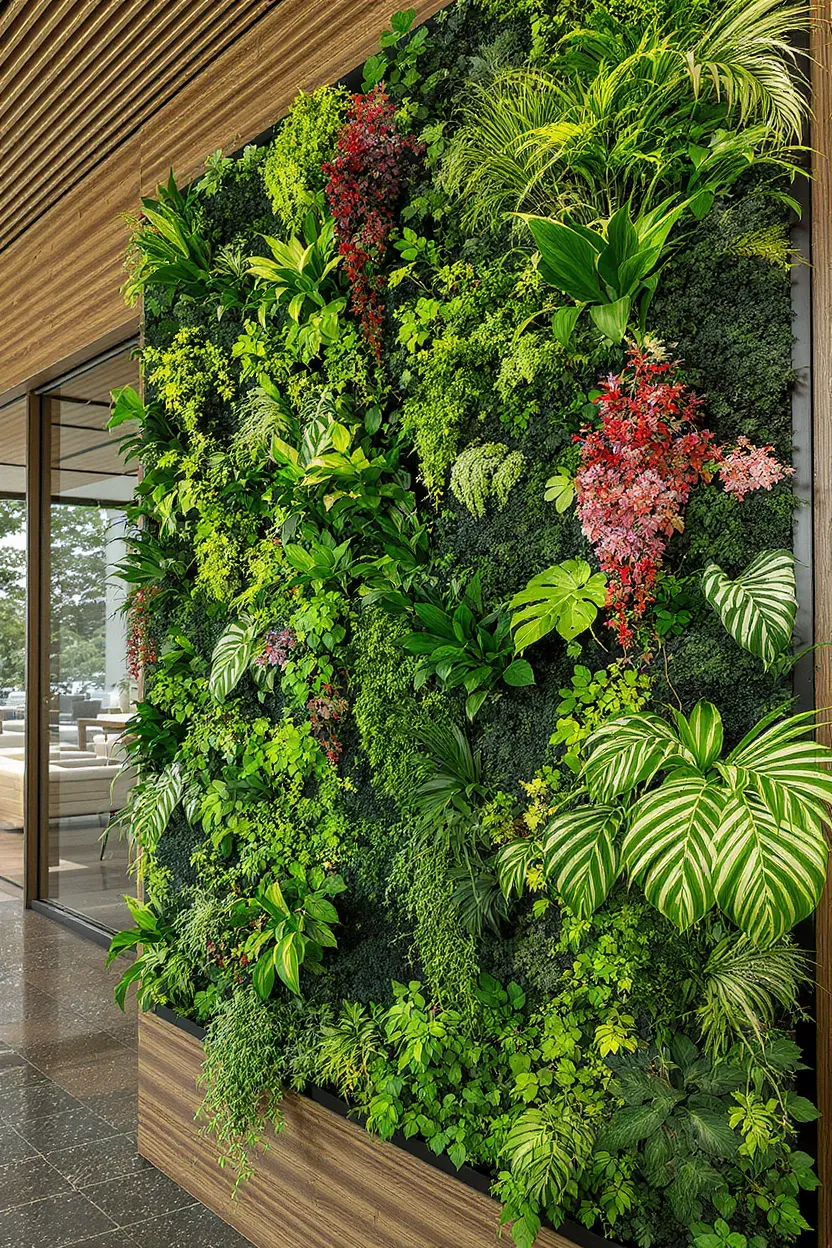 Indoor Vertical Gardens: A Green Solution