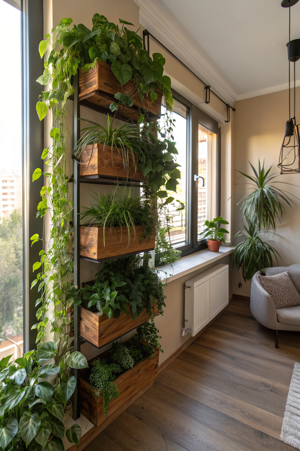 Maximize Space with Vertical Greenery