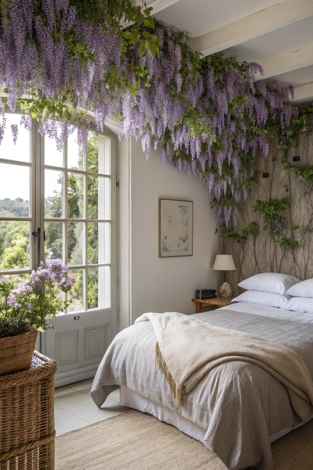 Create a Serene Bedroom with Plant Walls