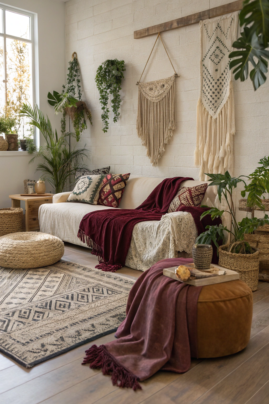 Creating a Cozy Boho Living Room Retreat