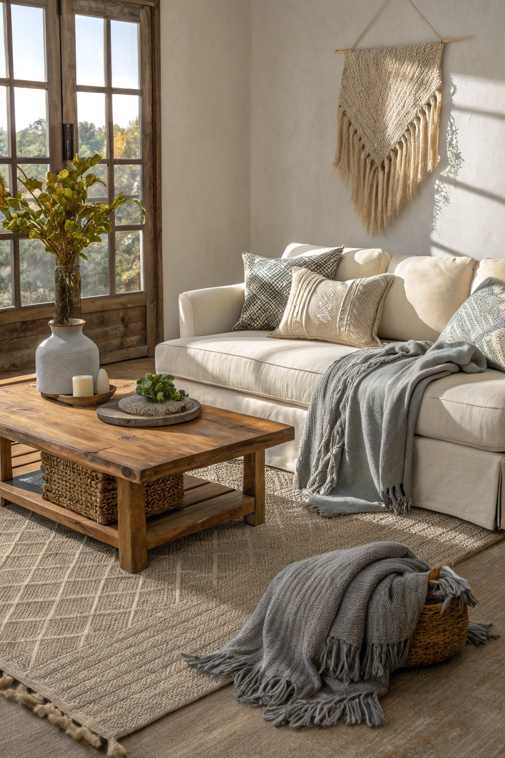 Neutral Tones for a Modern Bohemian Vibe