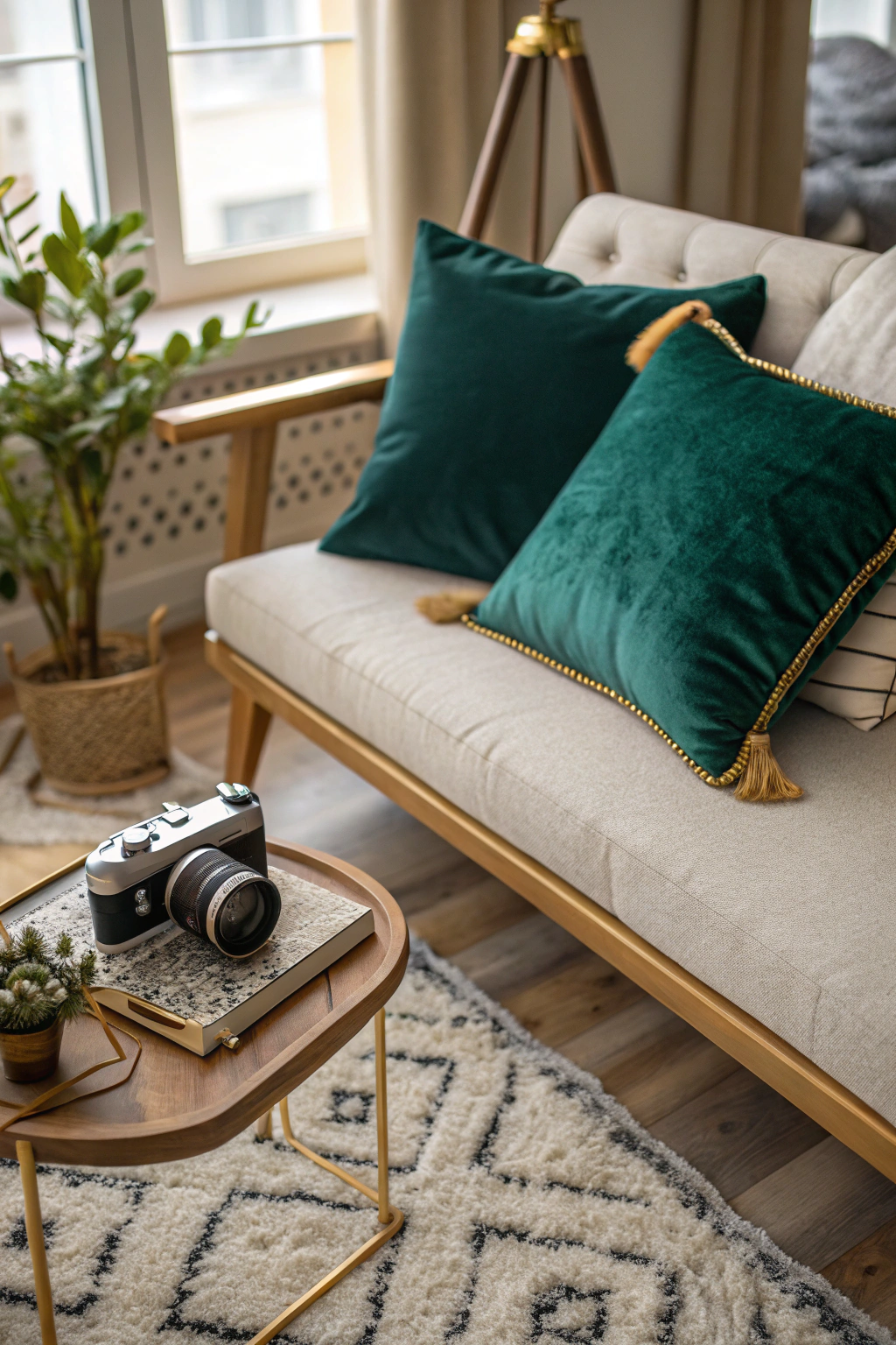 Boho Decor with a Touch of Luxury