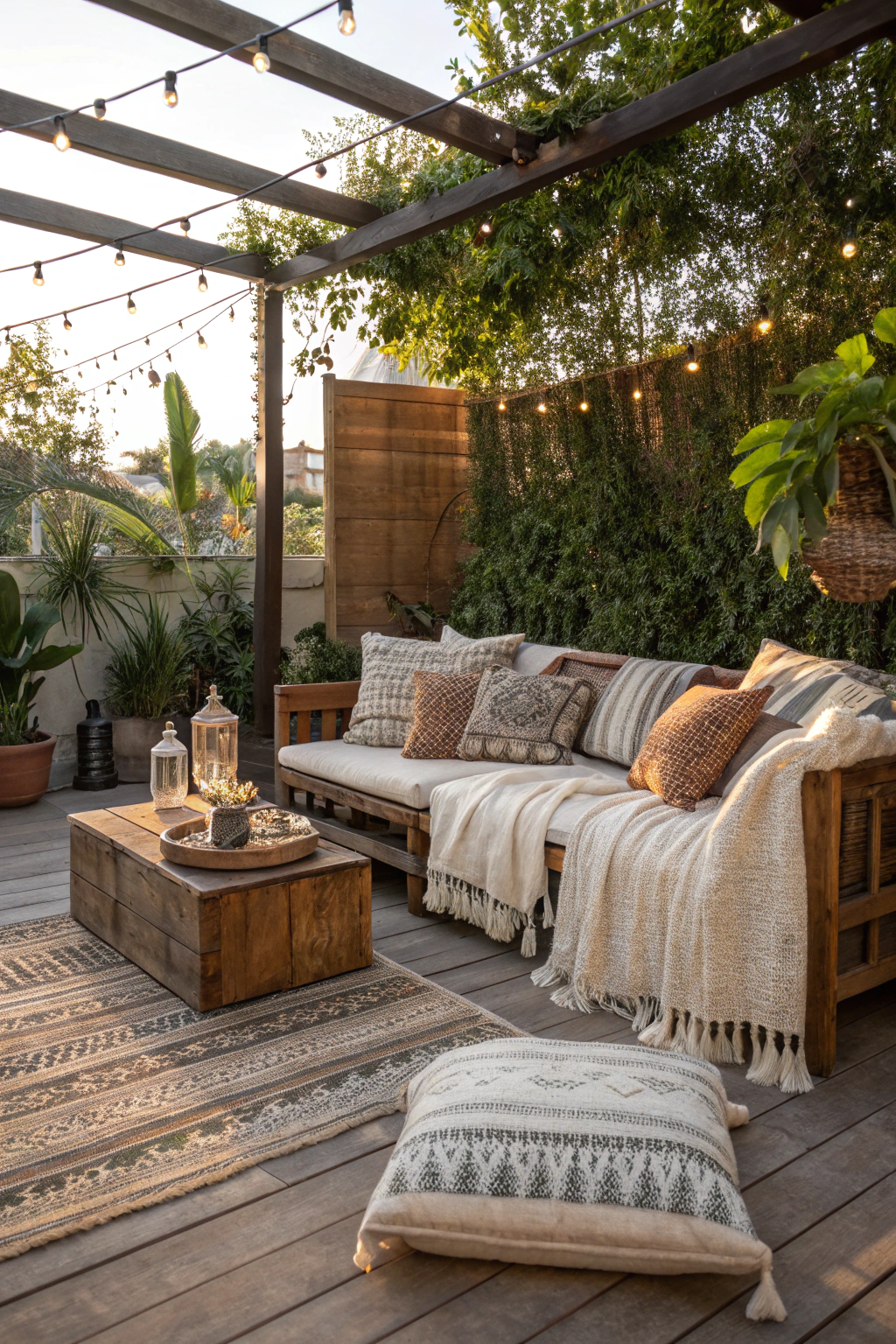 Boho Chic Outdoor Spaces for Relaxation