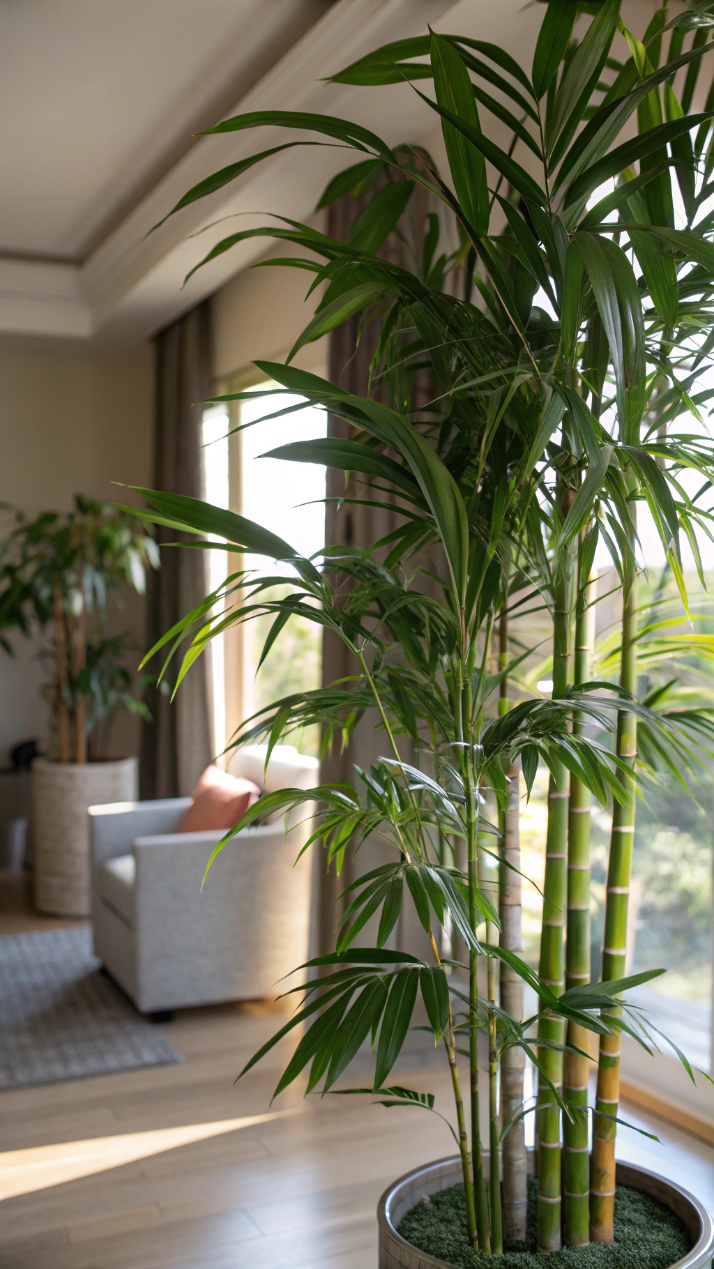 Majestic Bamboo Palms: A Statement of Safety