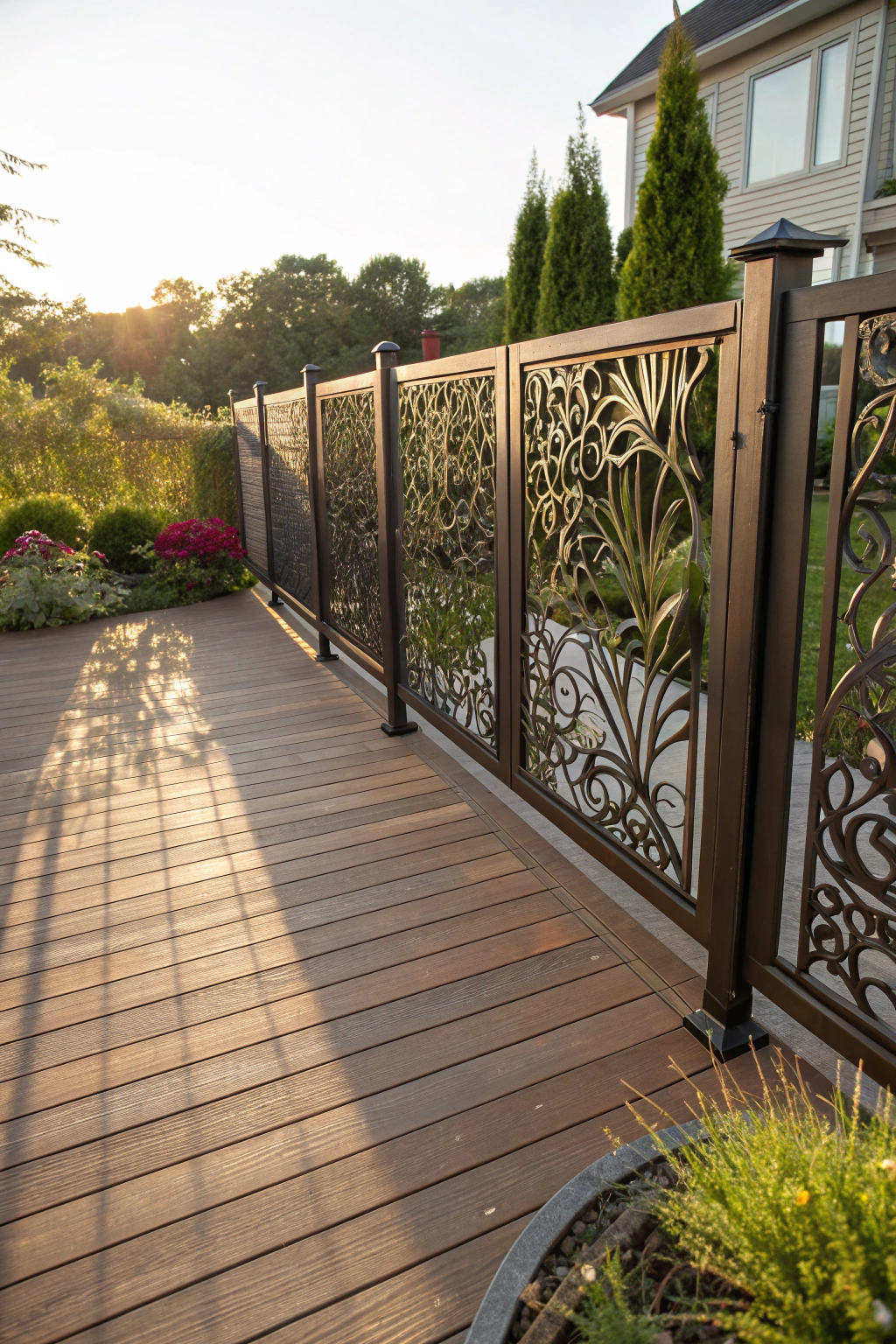 Privacy Fences that Double as Art Pieces
