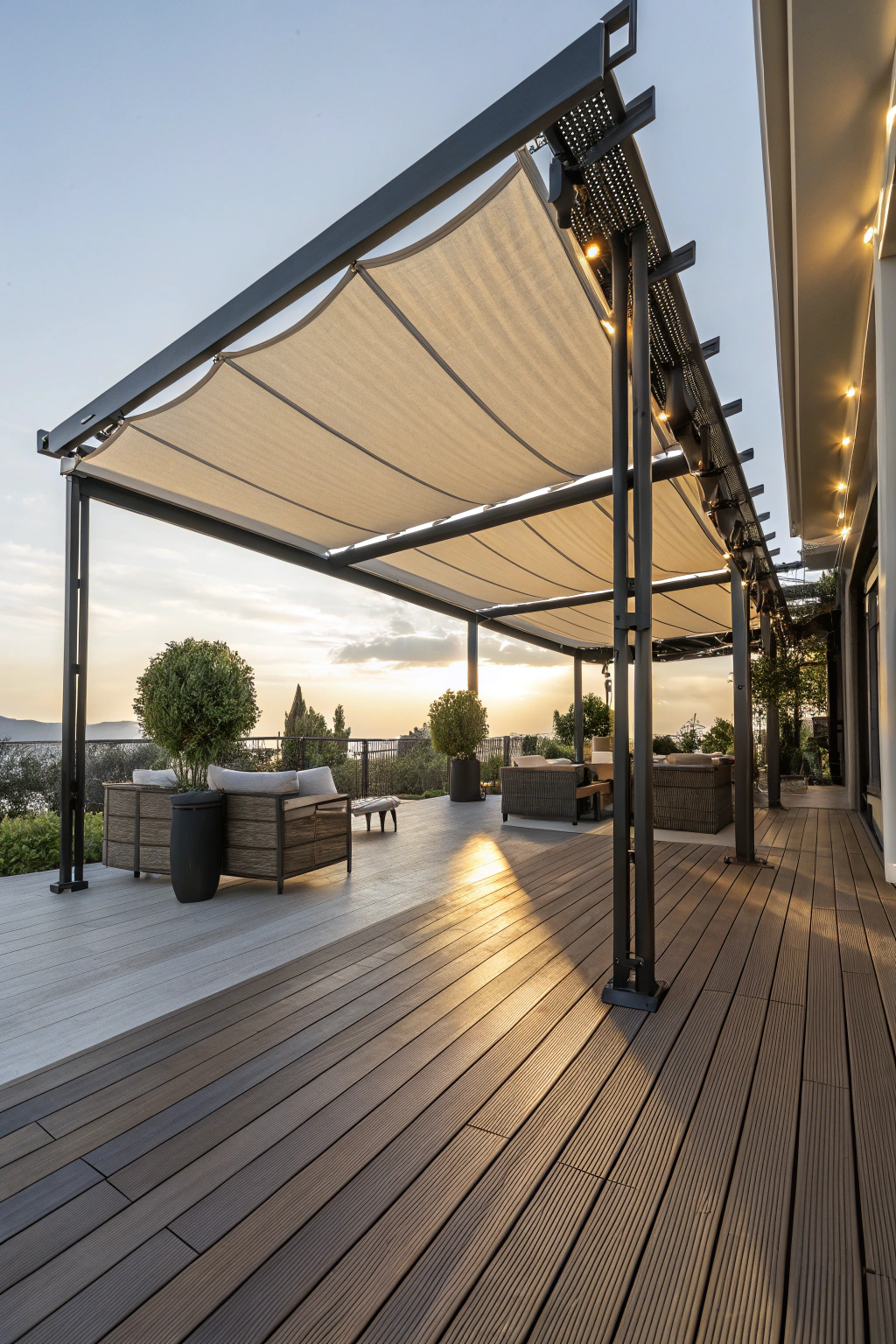 Innovative Privacy Canopies for Shade and Comfort