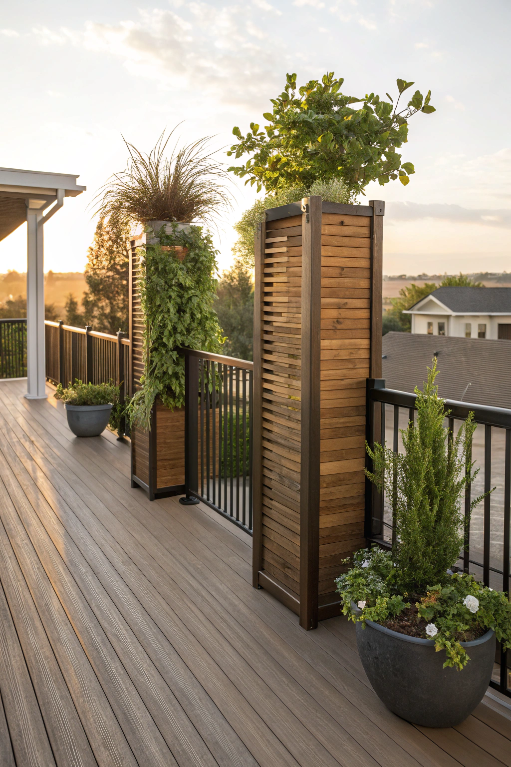 Elevated Deck Privacy Solutions