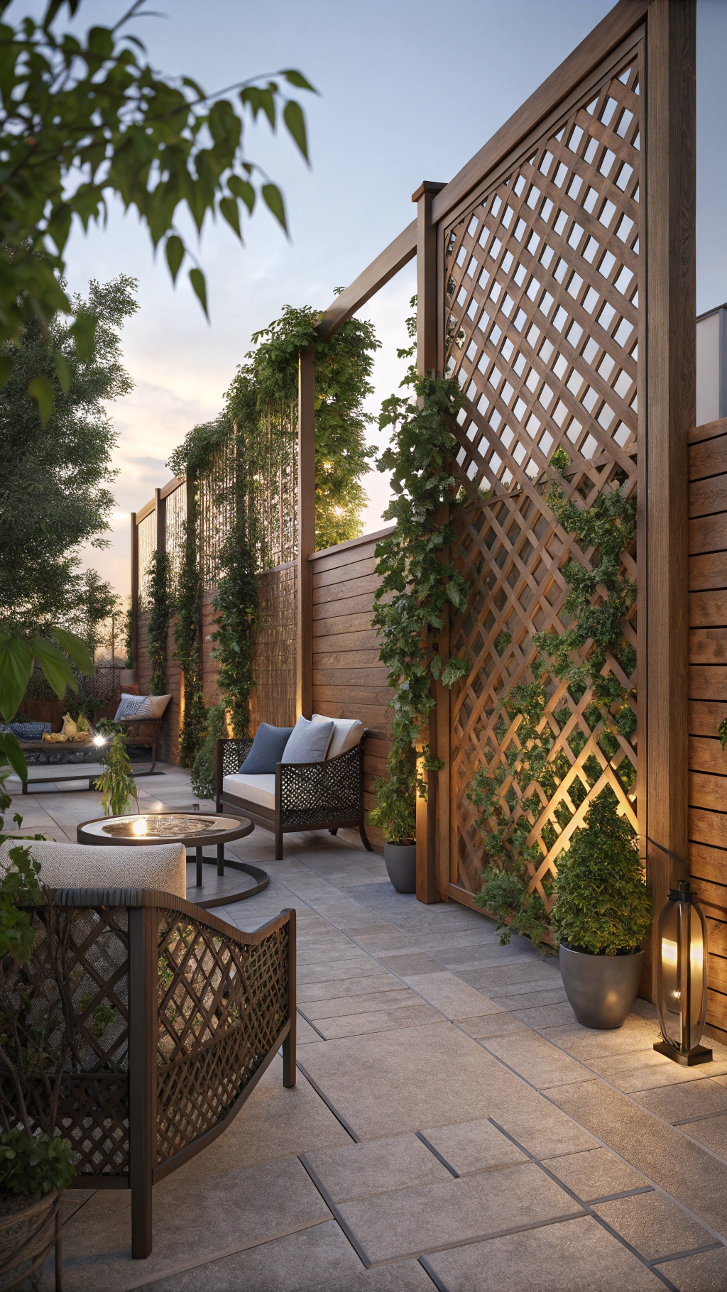 Innovative Lattice Designs for Patio Privacy
