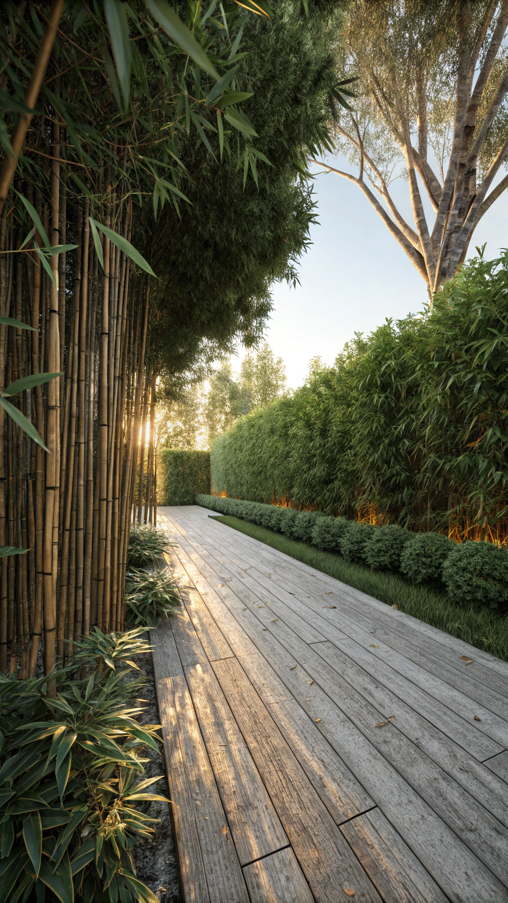Embracing Natural Privacy with Screening Plants