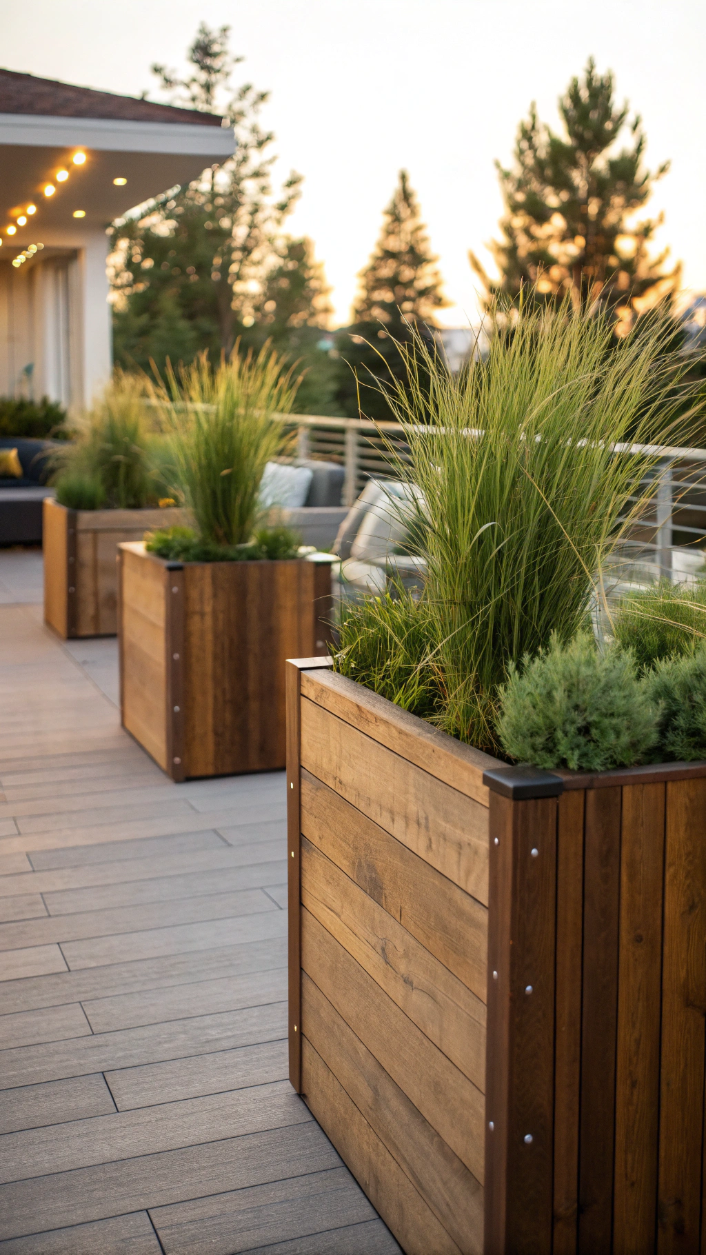 Transformative Use of Tall Planter Boxes