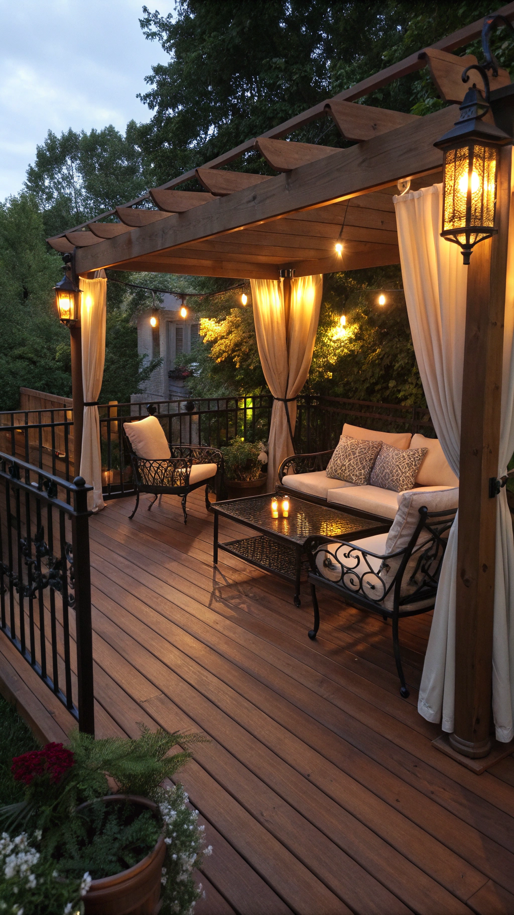 Incorporating Outdoor Lighting for Privacy Ambiance