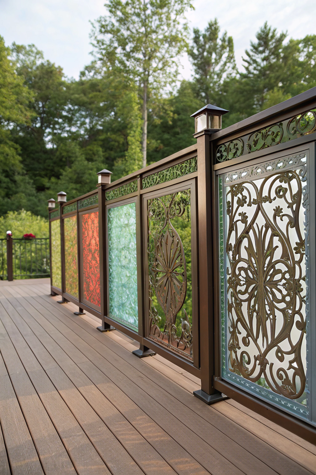 Decorative Panels for a Stylish Deck