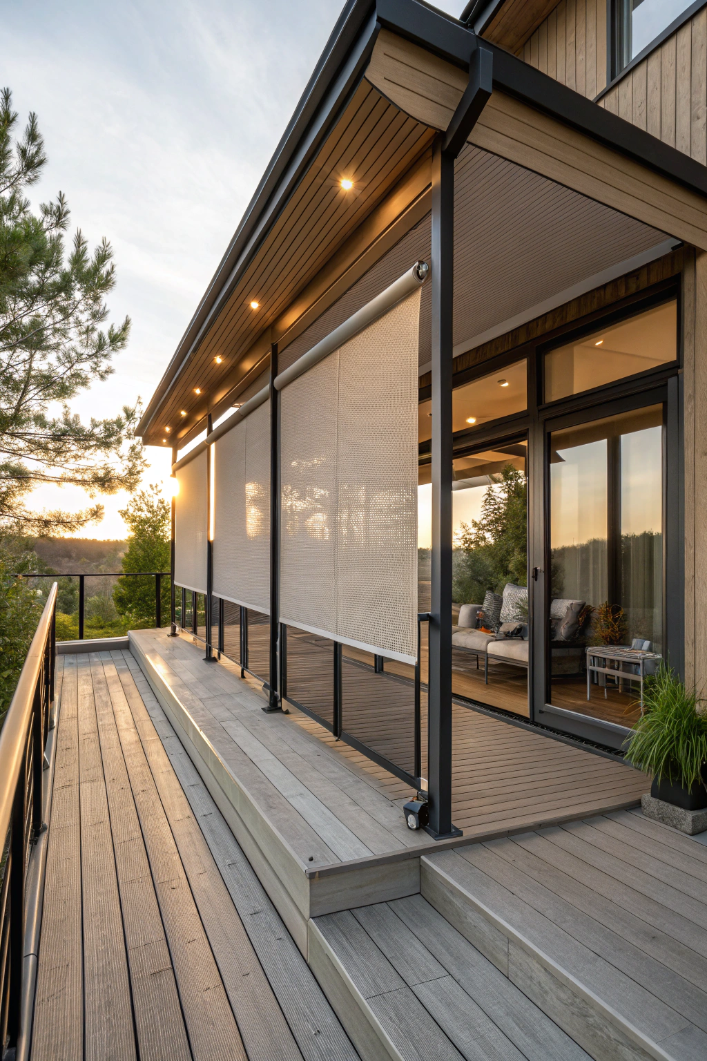 Innovative Porch Privacy Ideas