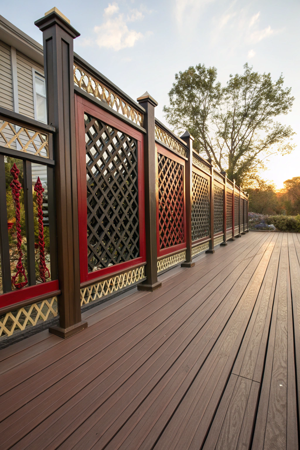 Elevate Your Deck with Privacy Lattice