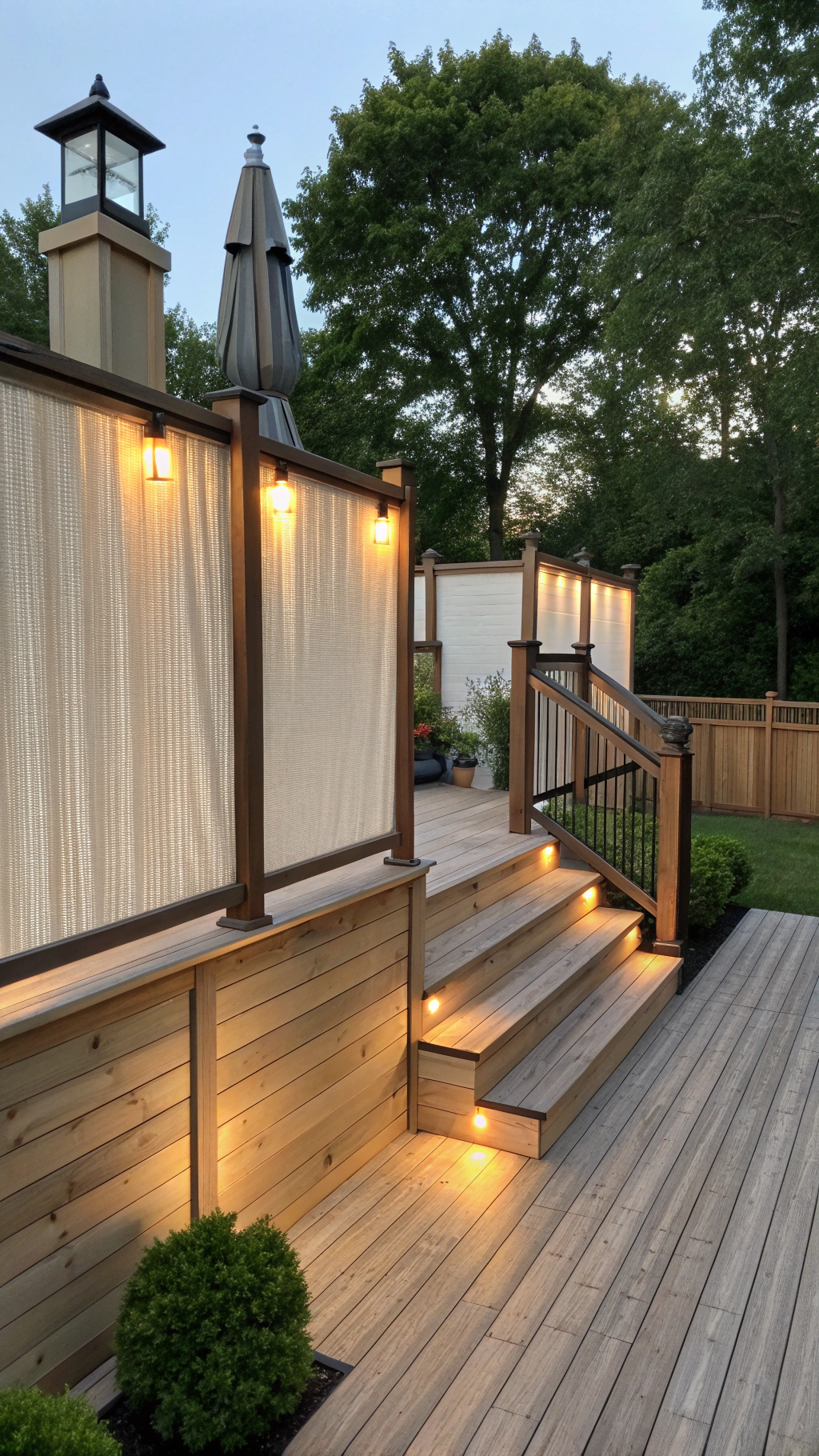 Designing Raised Decks with Privacy Screens