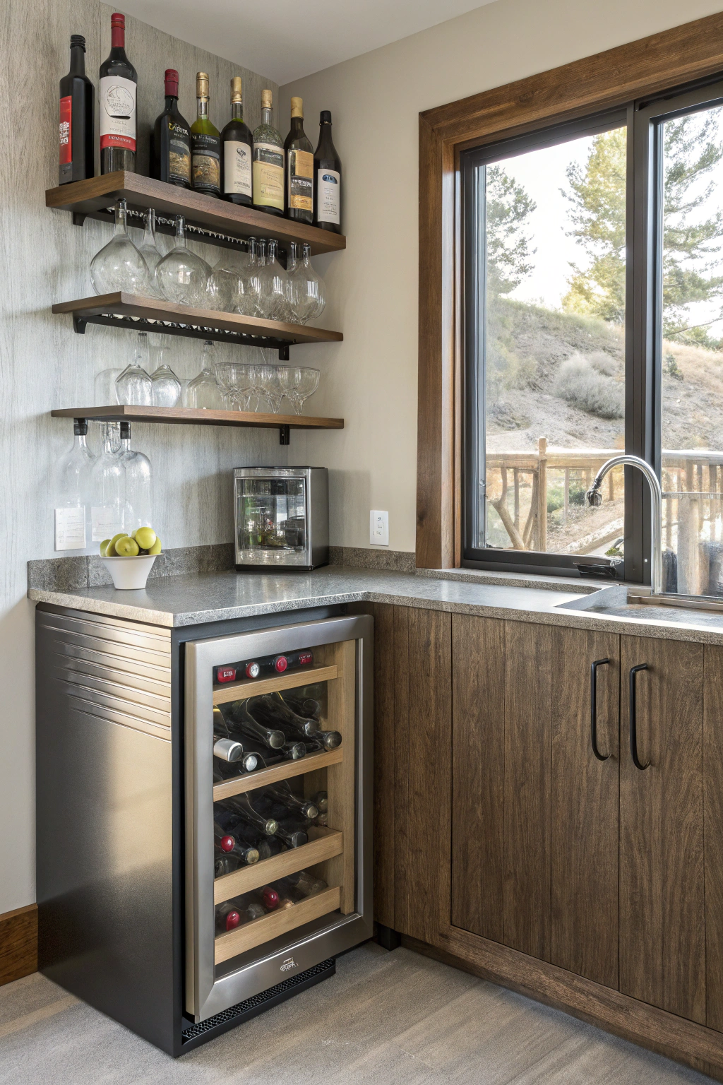 Designing a Mini Bar for Small Spaces