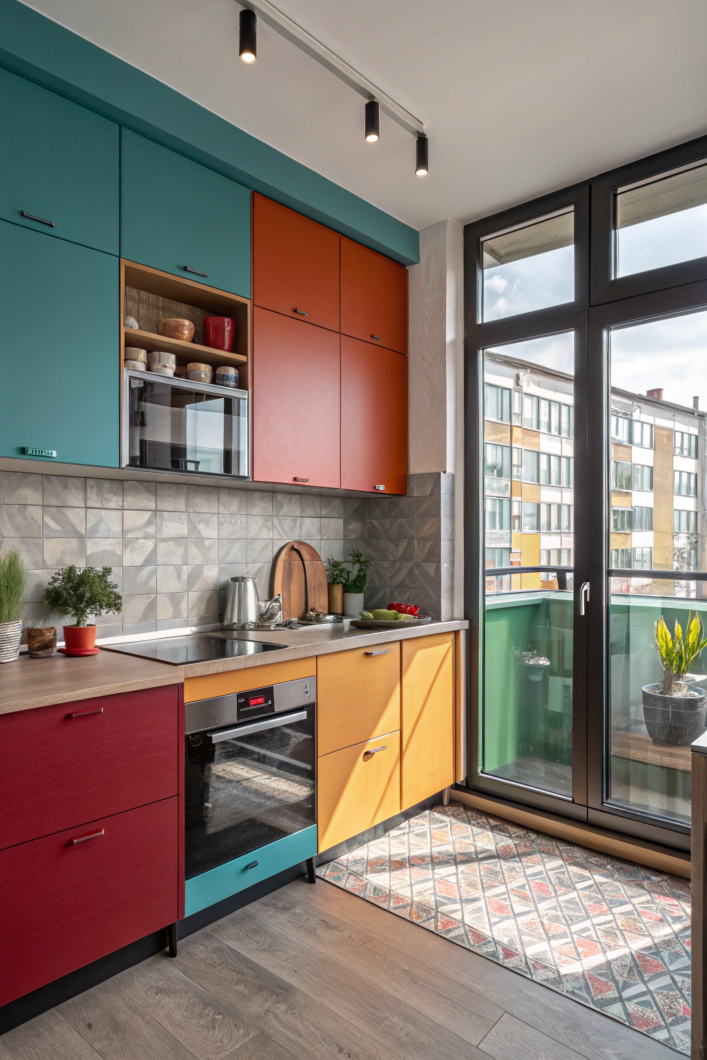 Creative Use of Color in Small Kitchens