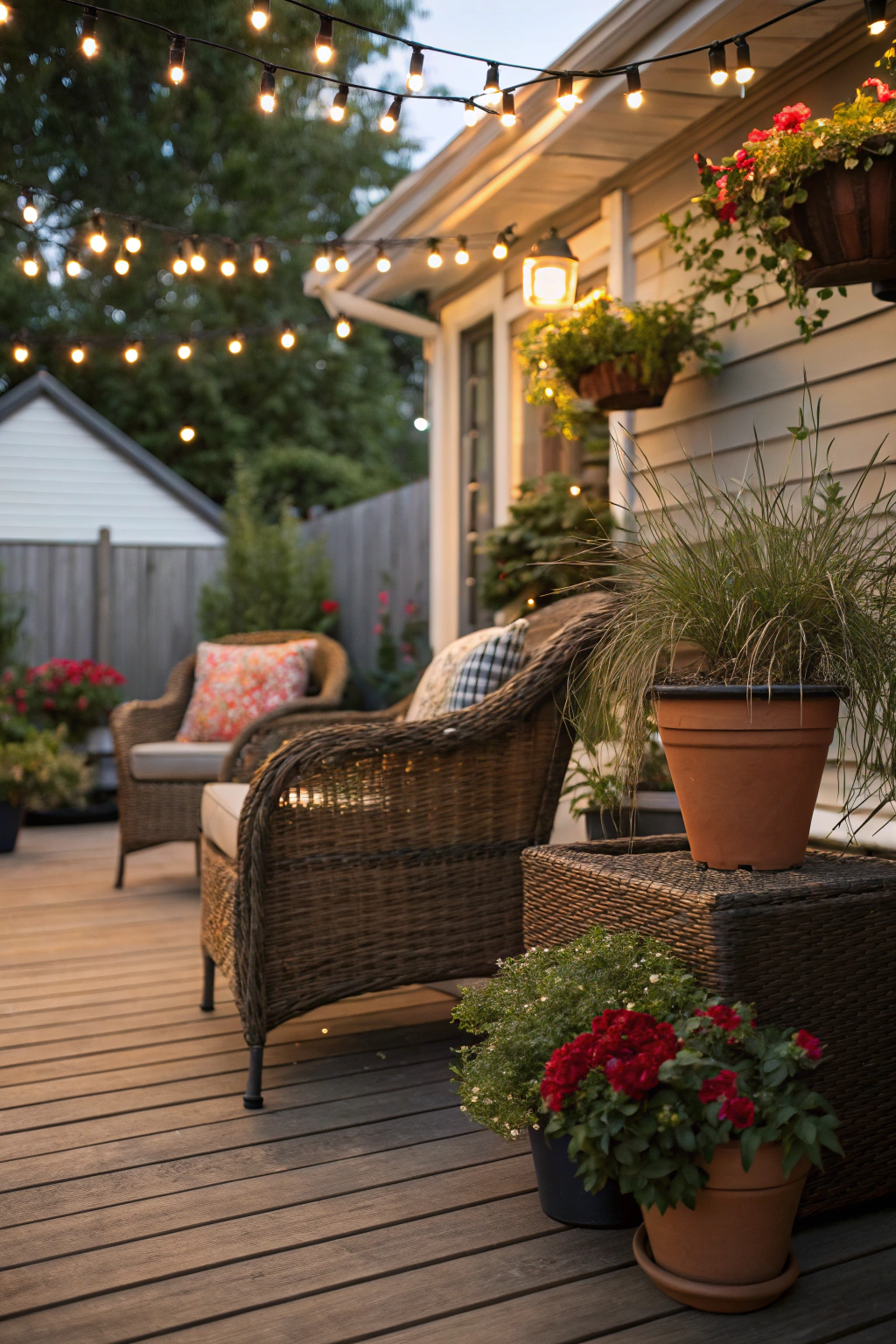 Charming Small Outdoor Patio Aesthetic