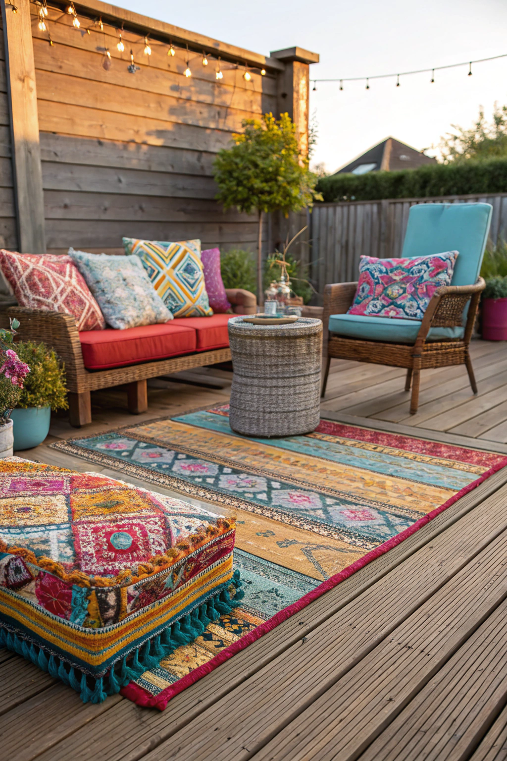 Back Porch Makeover with a Personal Touch