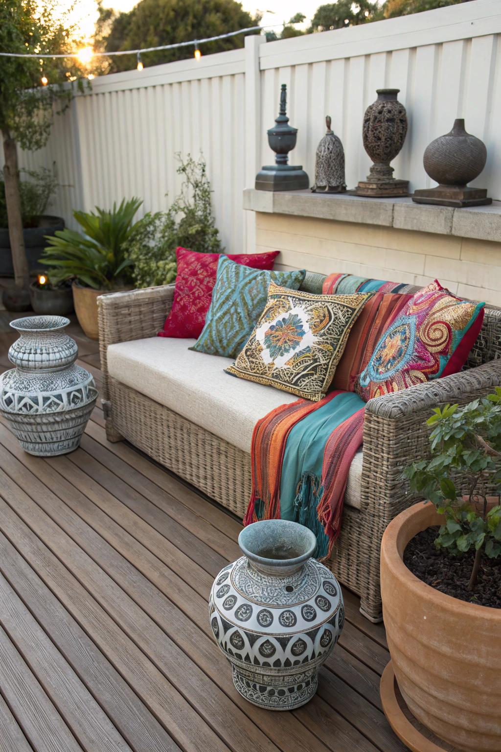 Decorating Small Outdoor Patios with Flair