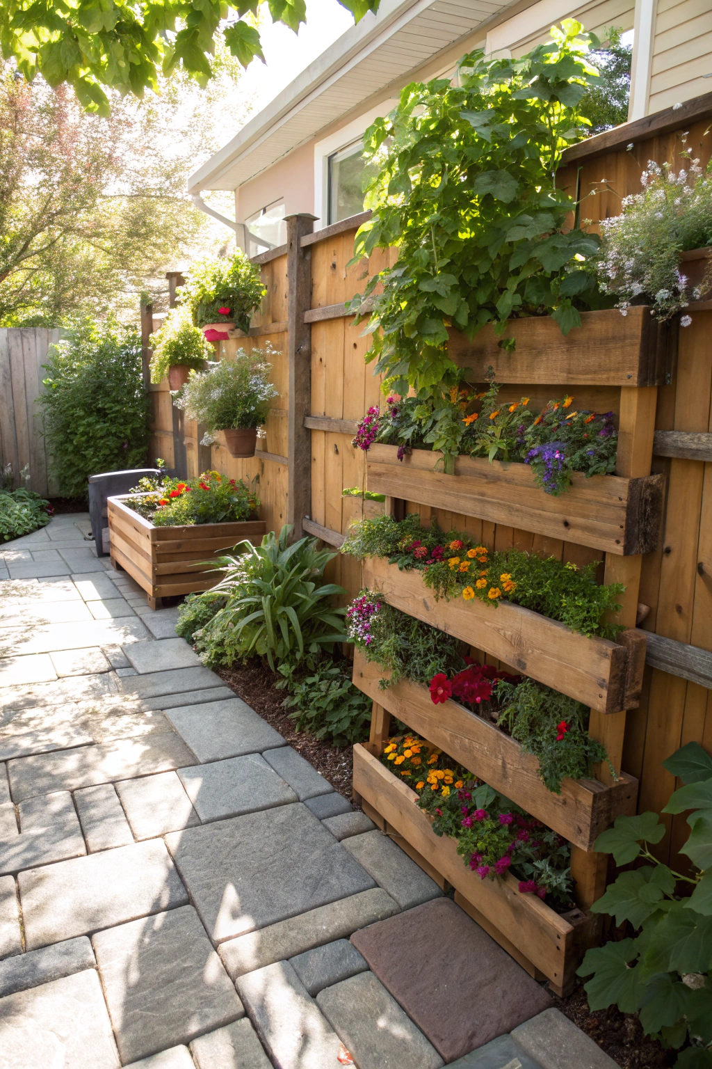 Wooden Pallets Garden: A DIY Adventure