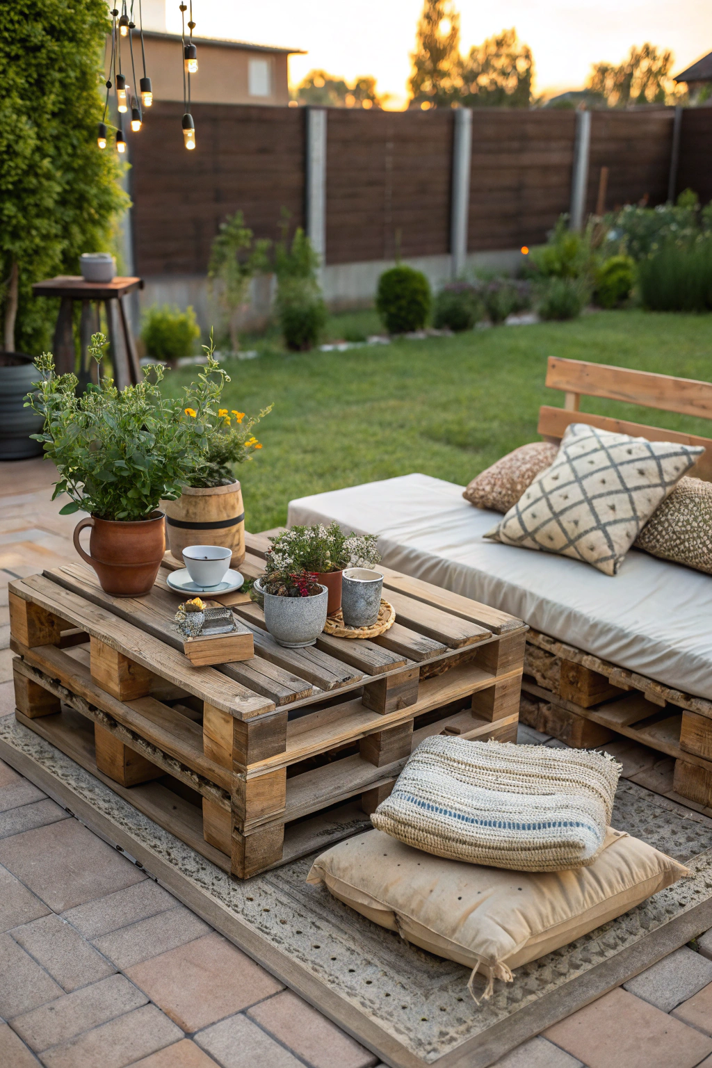 Pallets Ideas for a Rustic Charm