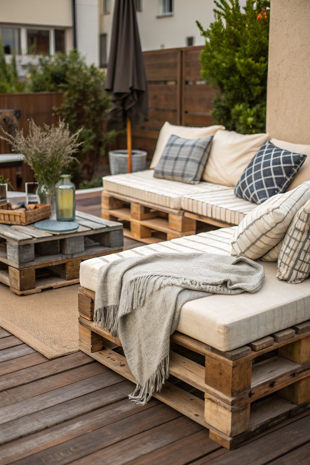 Stylish Outdoor Furniture with Pallets