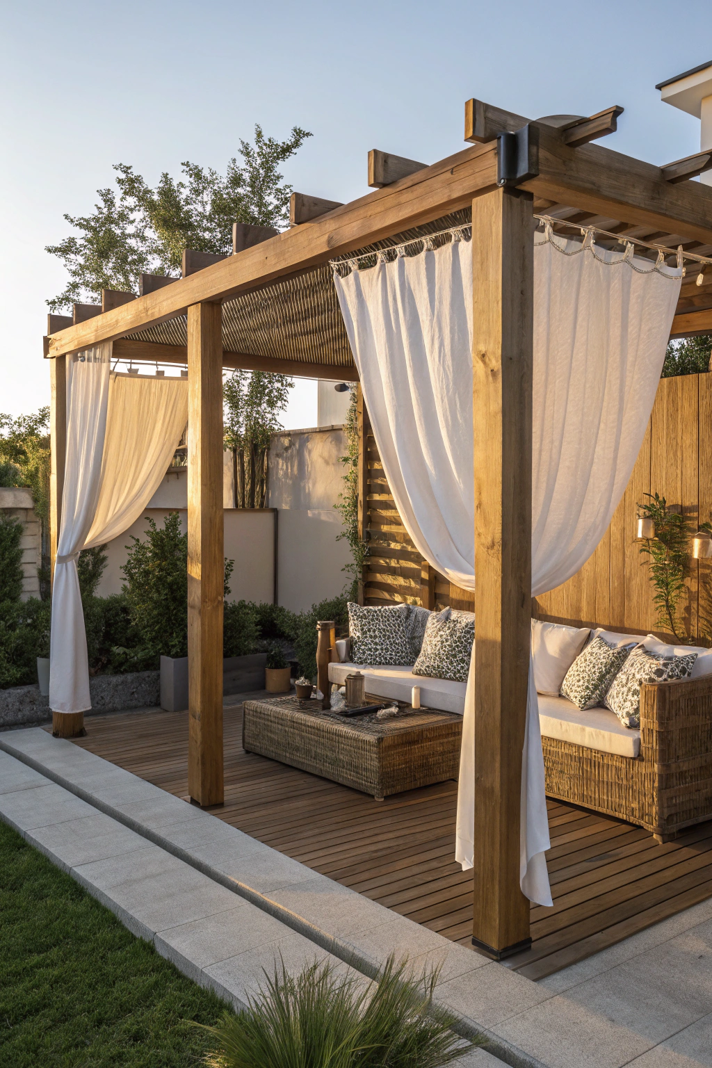 Modern Pergola Kits for Easy Installation