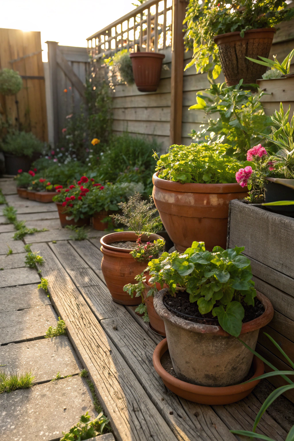 Patio Garden Ideas on a Budget