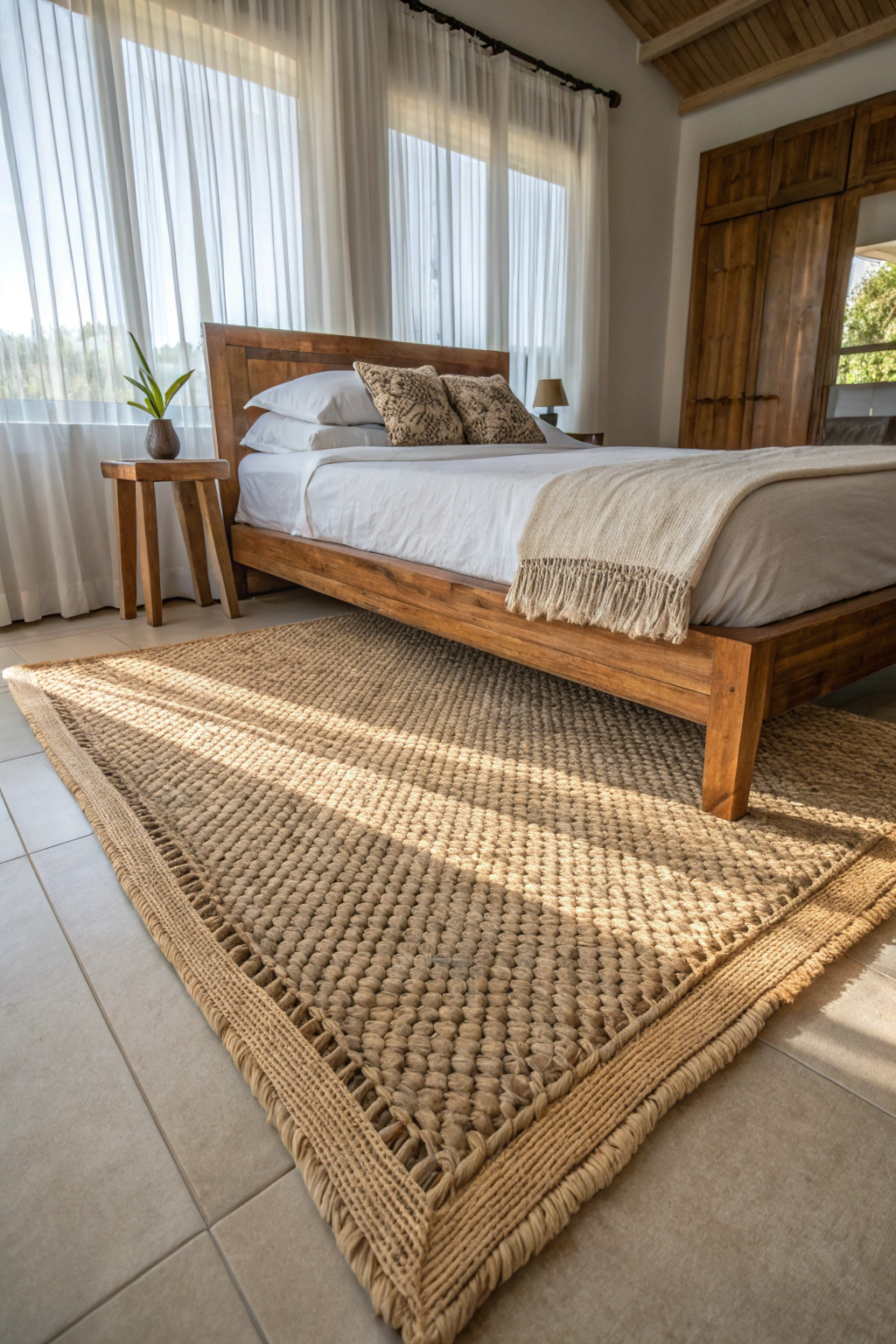 Strategic Rug Placement for Grounding