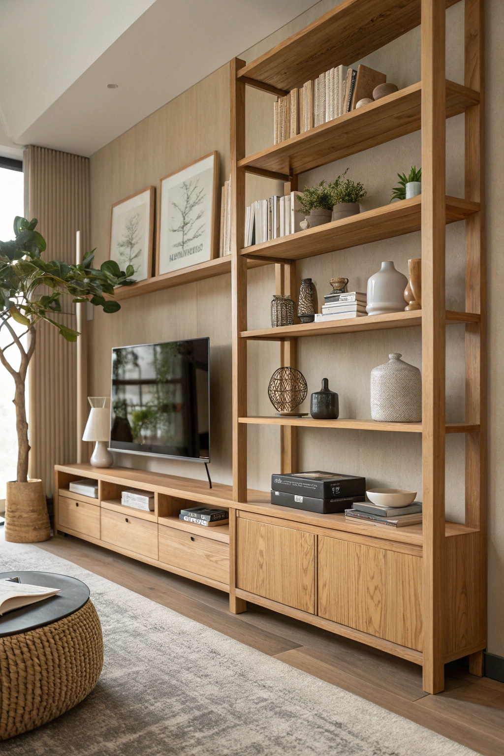 Dreamy Japandi Shelves: Display with Style