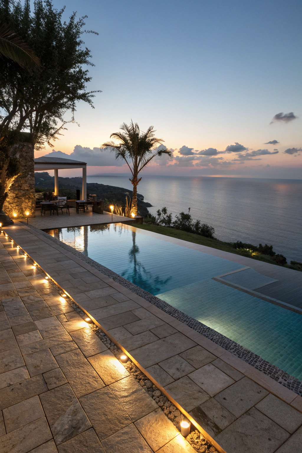 The Art of Lighting Up a Stunning Infinity Pool