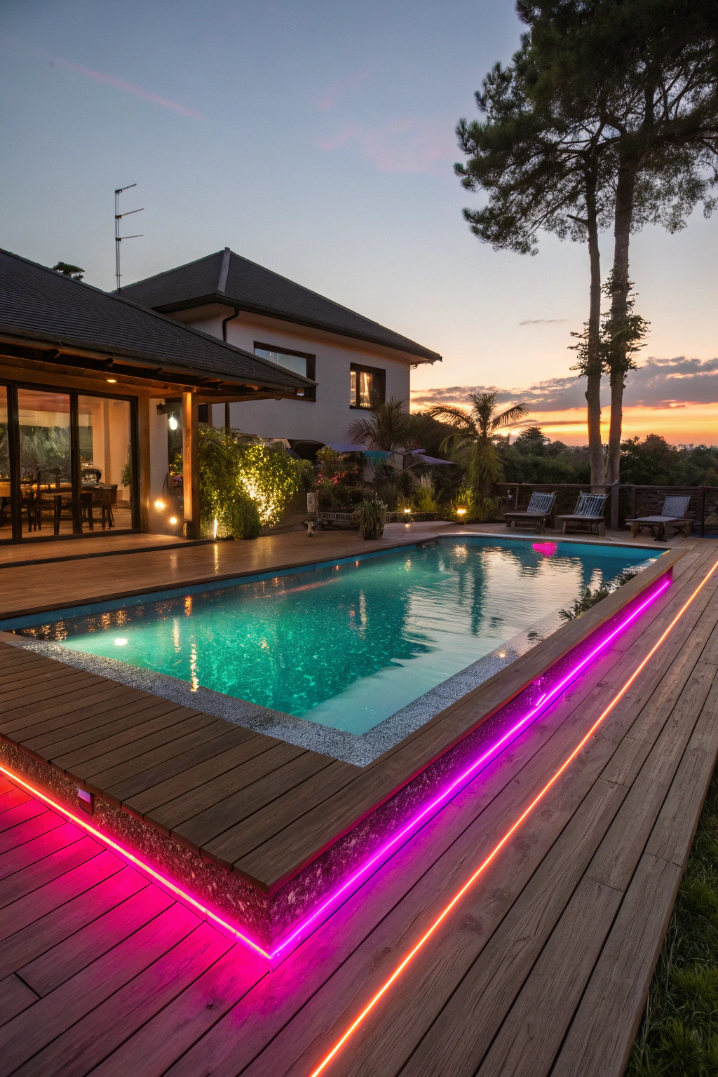 29 Brilliant Pool Lighting Ideas to Amp Up Your Backyard Oasis - BambRise