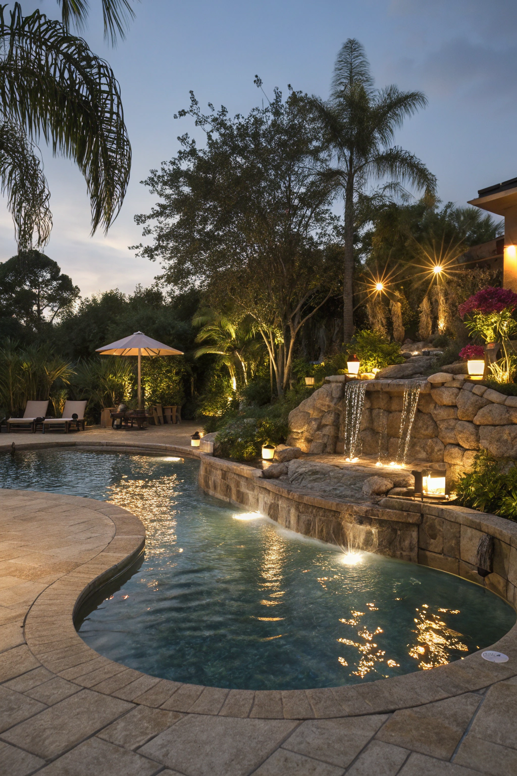 Creating an Outdoor Pool Haven with Lighting Designs