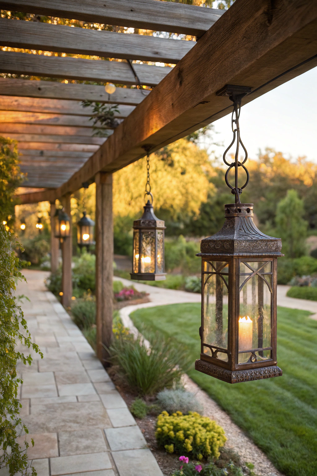 Designing with Outdoor Lanterns and Pendants