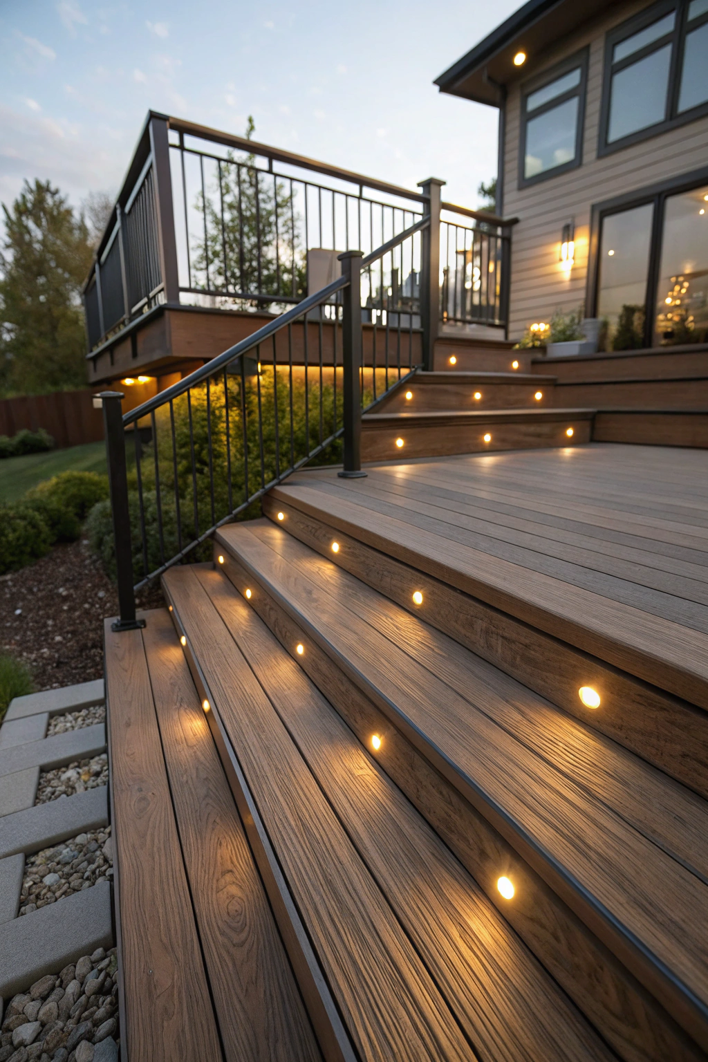 Subtle and Stylish Deck Lighting