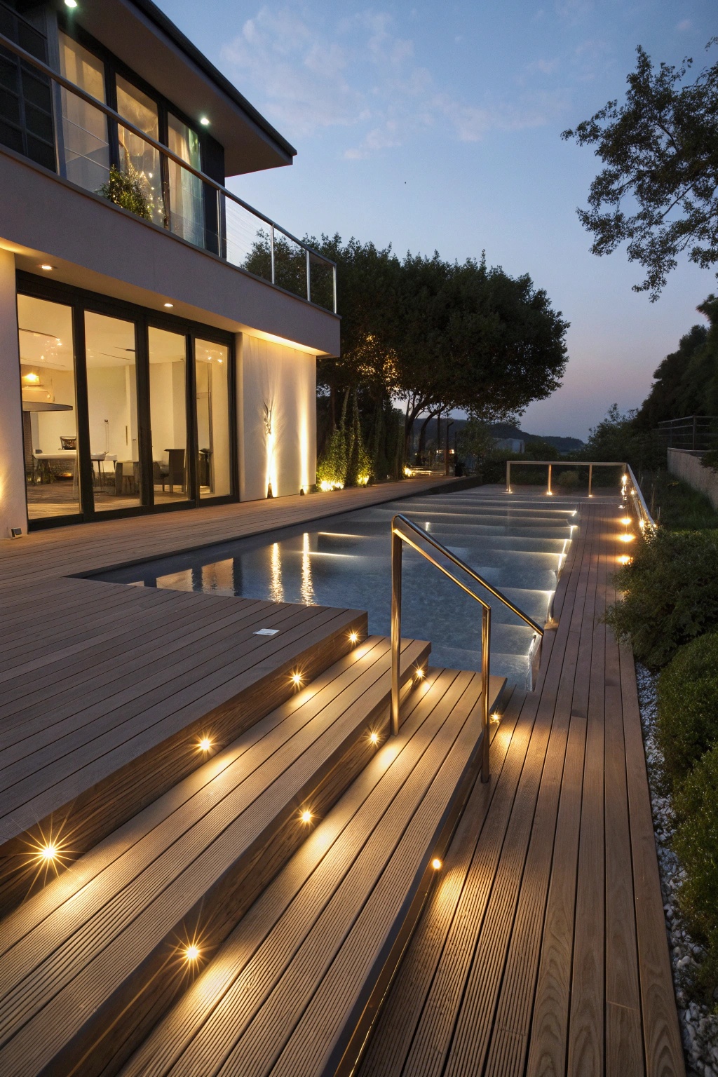 Transformative Pool Deck Lighting Concepts