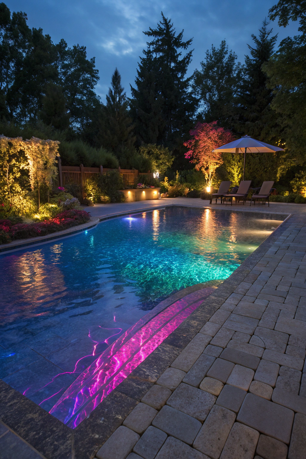 Illuminating Night Swims with Pool Lighting
