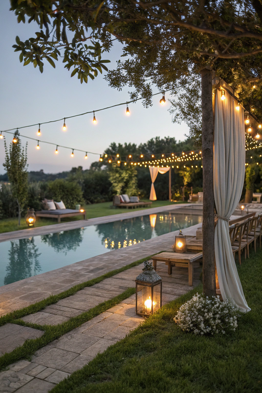 Decorating Your Pool Area with Light