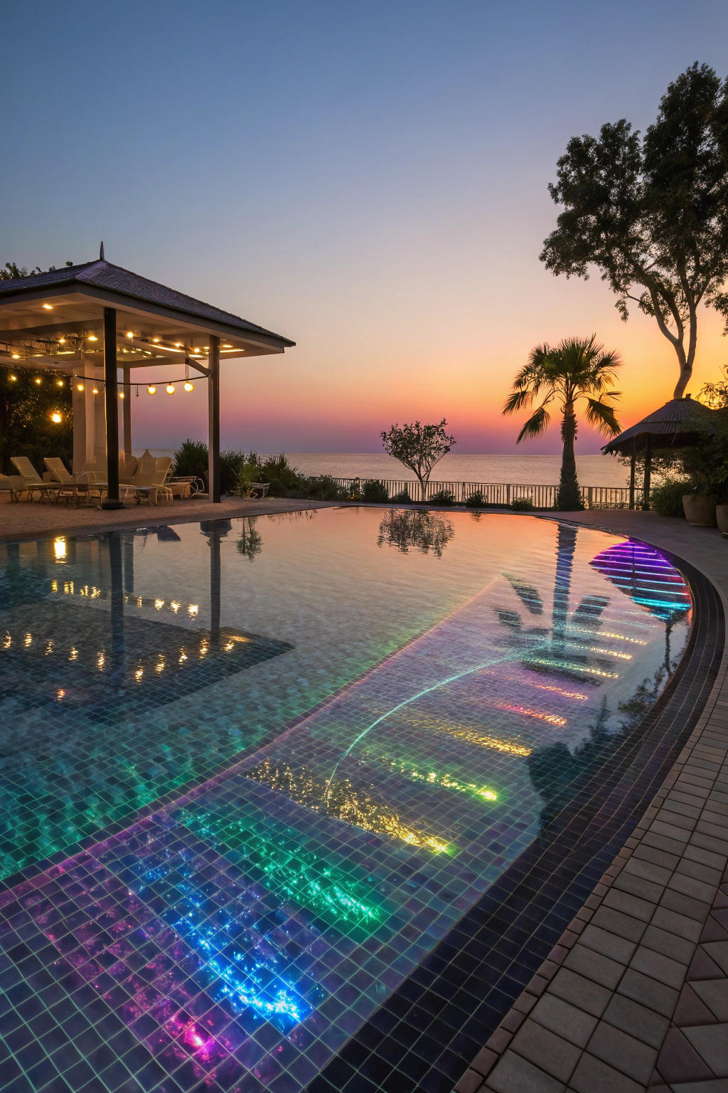 Underwater Pool Lights for a Mystical Look
