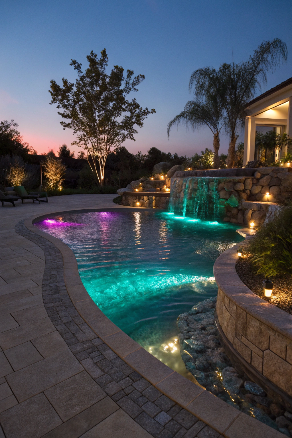 Illuminated In-Ground Pool Concepts