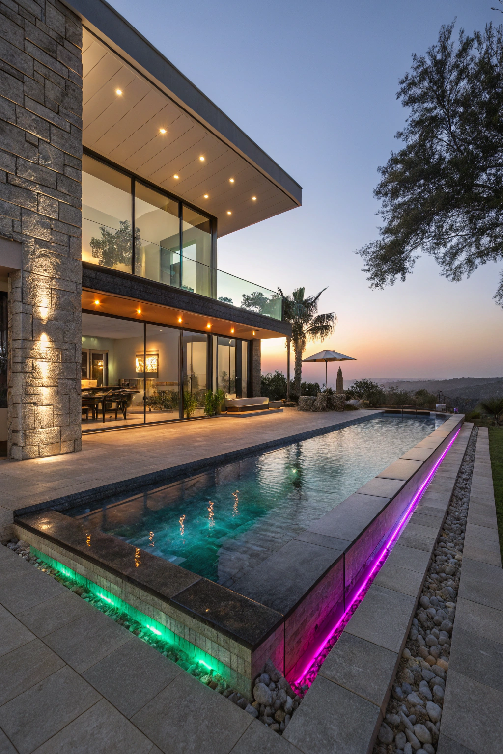 Contemporary and Stylish Pool Lights