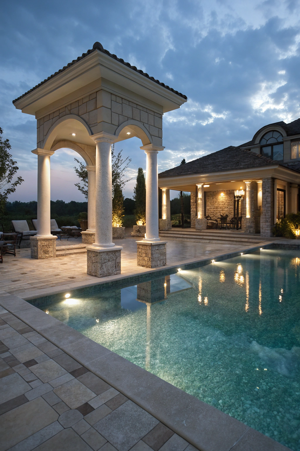 Architectural Lighting for Sophisticated Pools