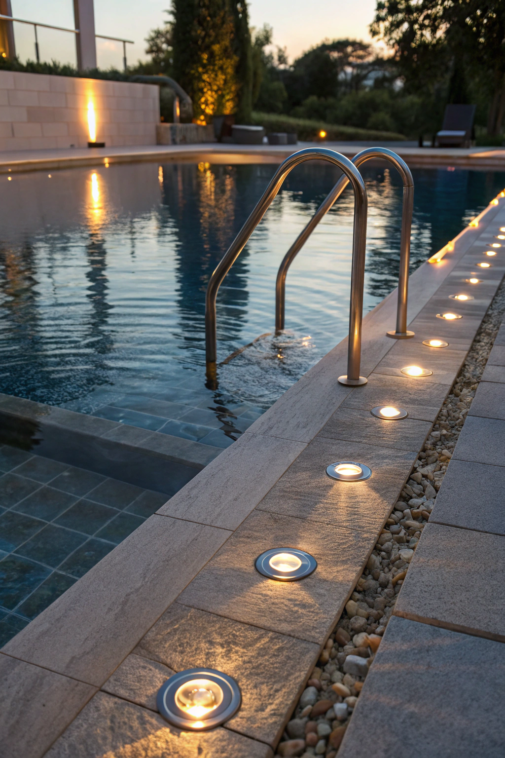 Modern Pool Designs with Stunning Lights