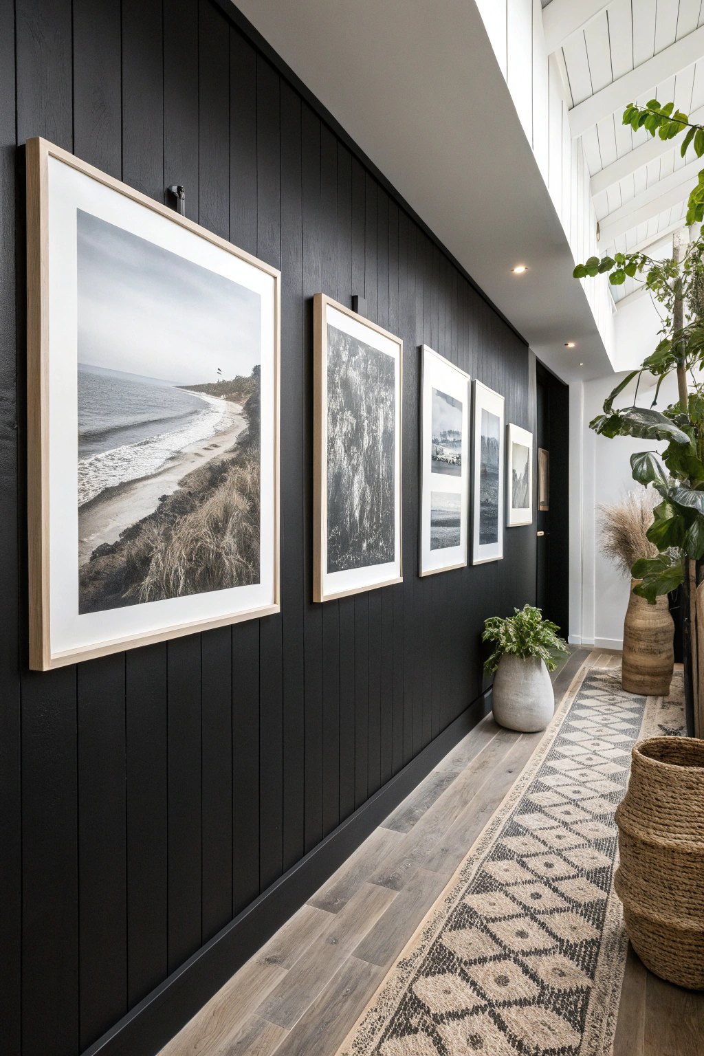 DIY Art on Black Walls: Bold and Beautiful