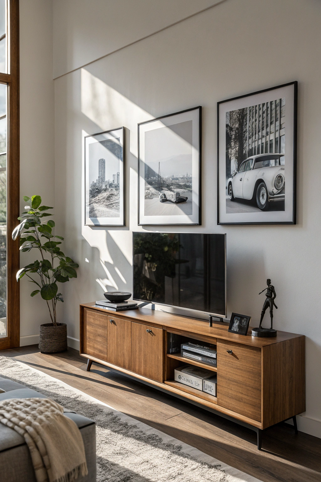 Mid Century Modern: Timeless Black and White Decor