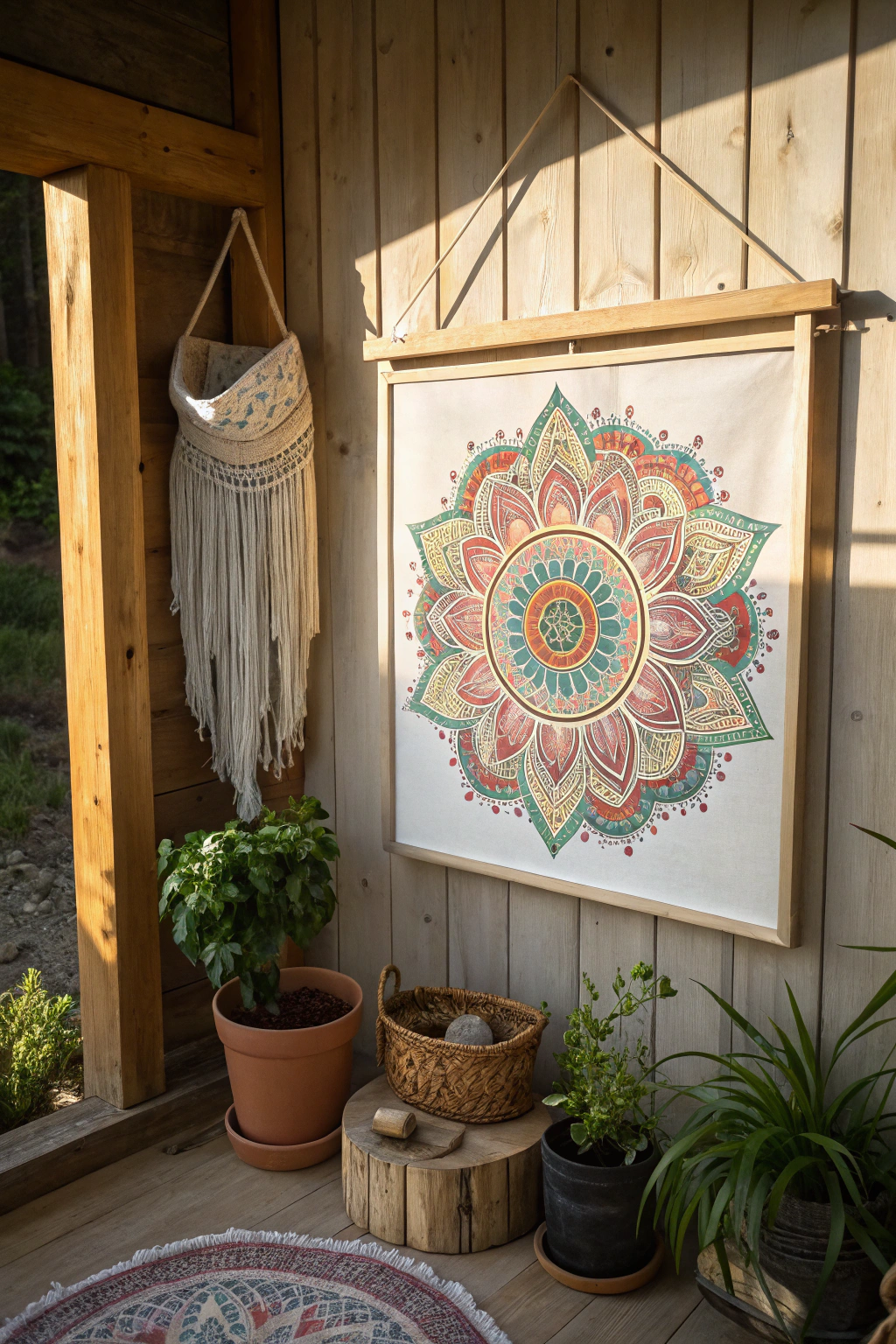 The Allure of Canvas Painting Mandala Art