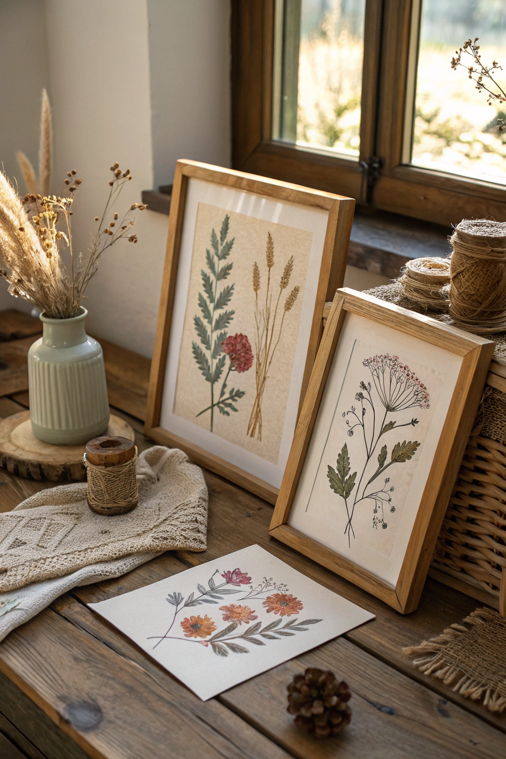 Abstract Botanical Posters: Nature Meets Art