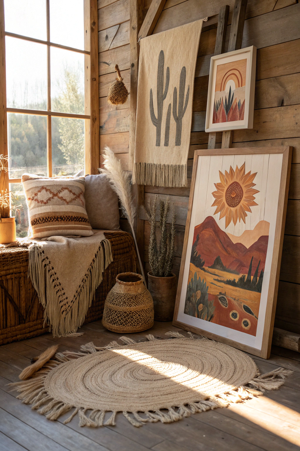 Earth Tone Paintings: Embracing Neutral Hues