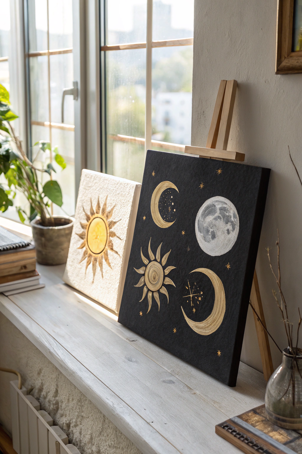Sun and Moon: Celestial Minimalism
